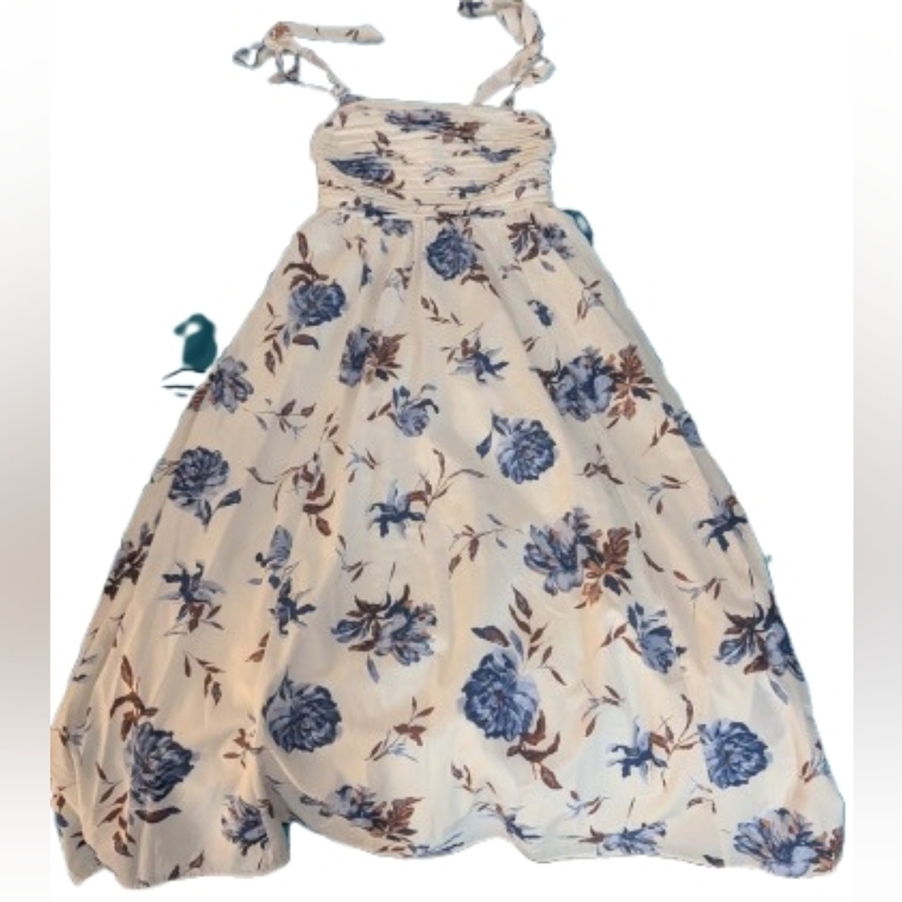 Abercrombie & Fitch Blue Floral Women's Dress